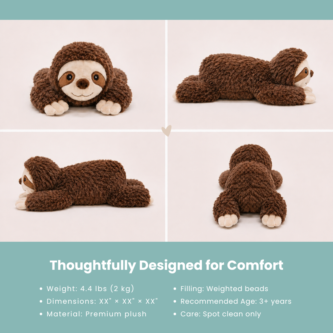 Cuddlebuddy Sloth 4 lbs