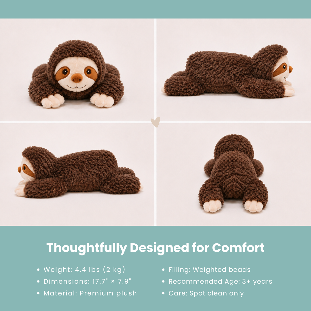 Cuddlebuddy Sloth 4 lbs